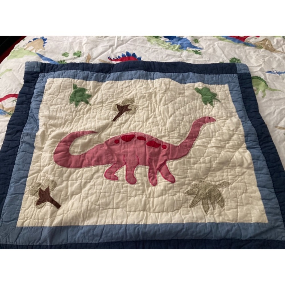 Pottery barn dinosaur pillow sham🦕🦖